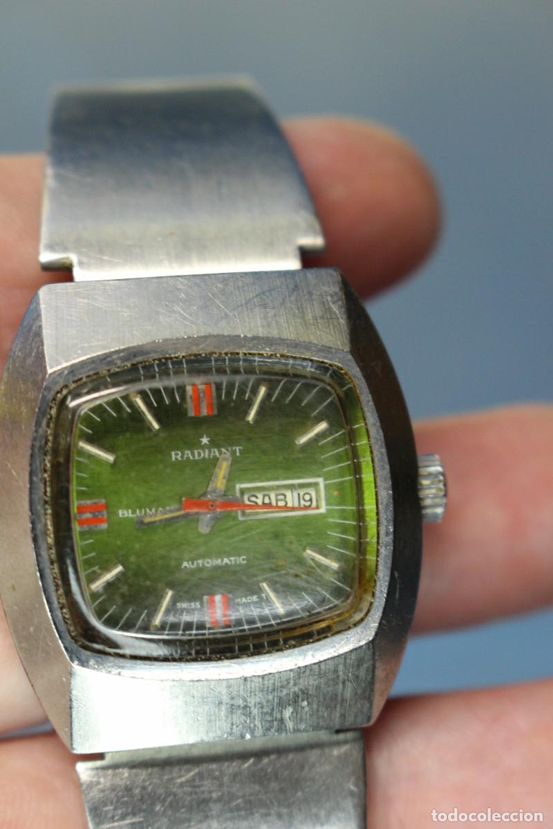 Relojes autom&aacute;ticos: Reloj de pulsera Radiant Blumar Autom&aacute;tico a&ntilde;os 70. Modelo 437. - Foto 3