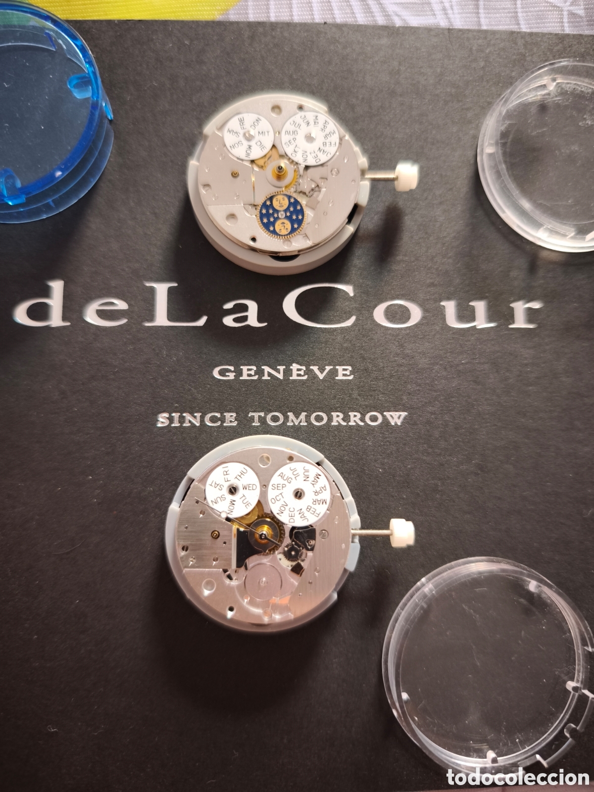 Relojes autom&aacute;ticos: DelaCour valjoux 7750 triple calendario