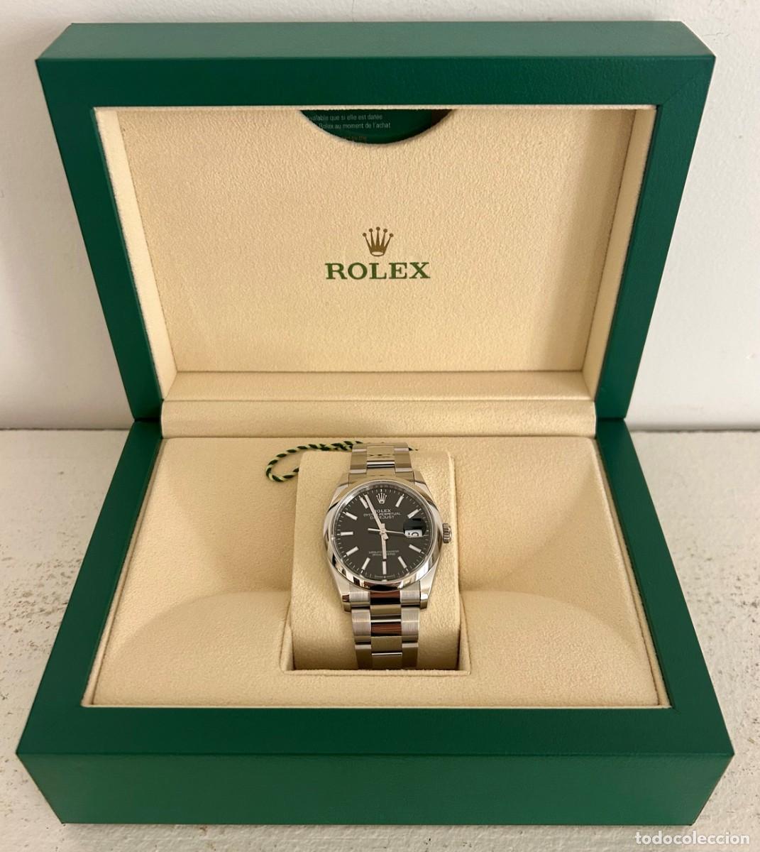 Relojes autom&aacute;ticos: Reloj Rolex Date Just Oystersteel 36 MM. Nuevo. Con caja y papeles. Completo. 2024