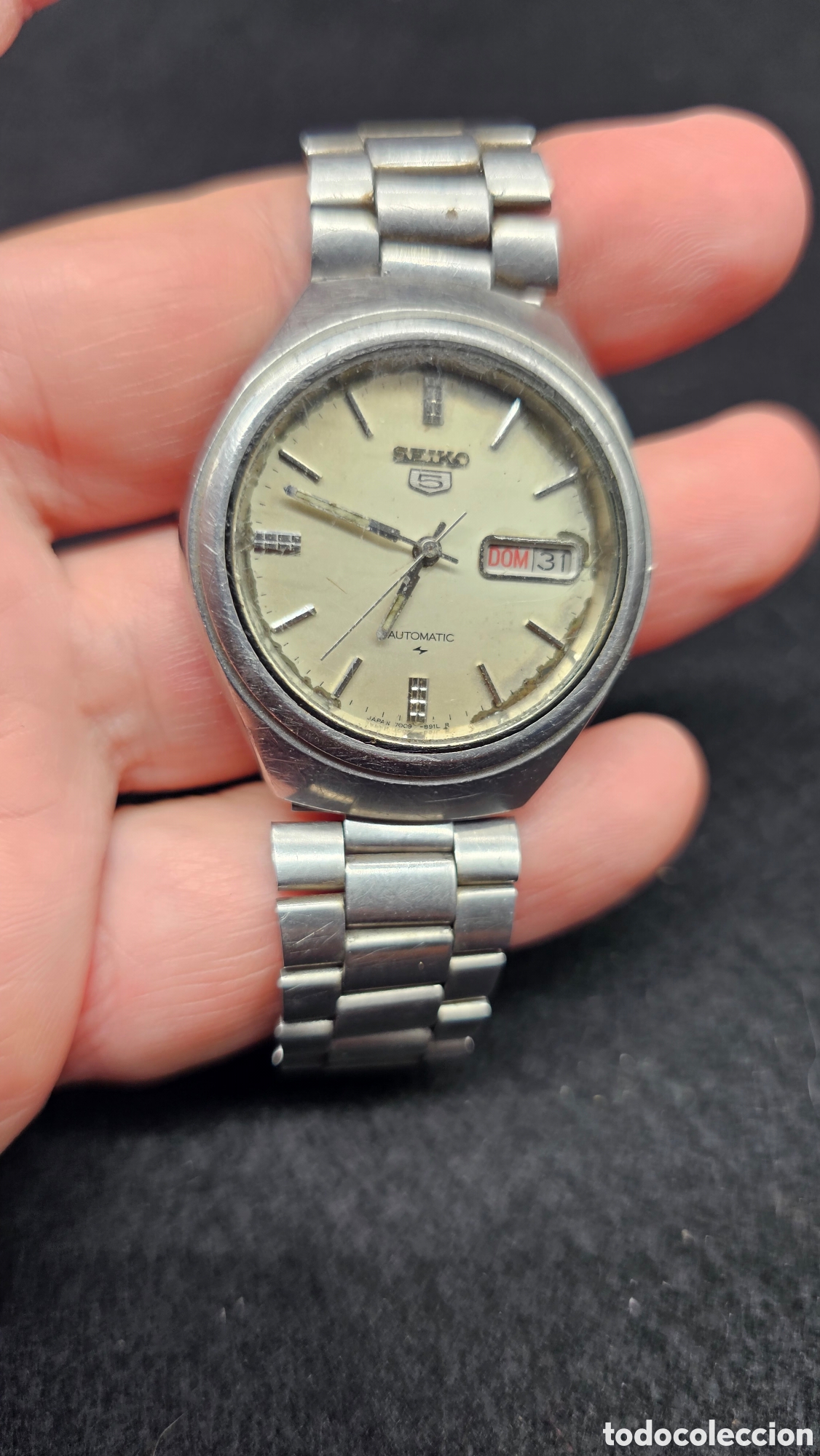 Relojes autom&aacute;ticos: Reloj seiko autom&aacute;tico d&eacute;cada de los 70 - Foto 5