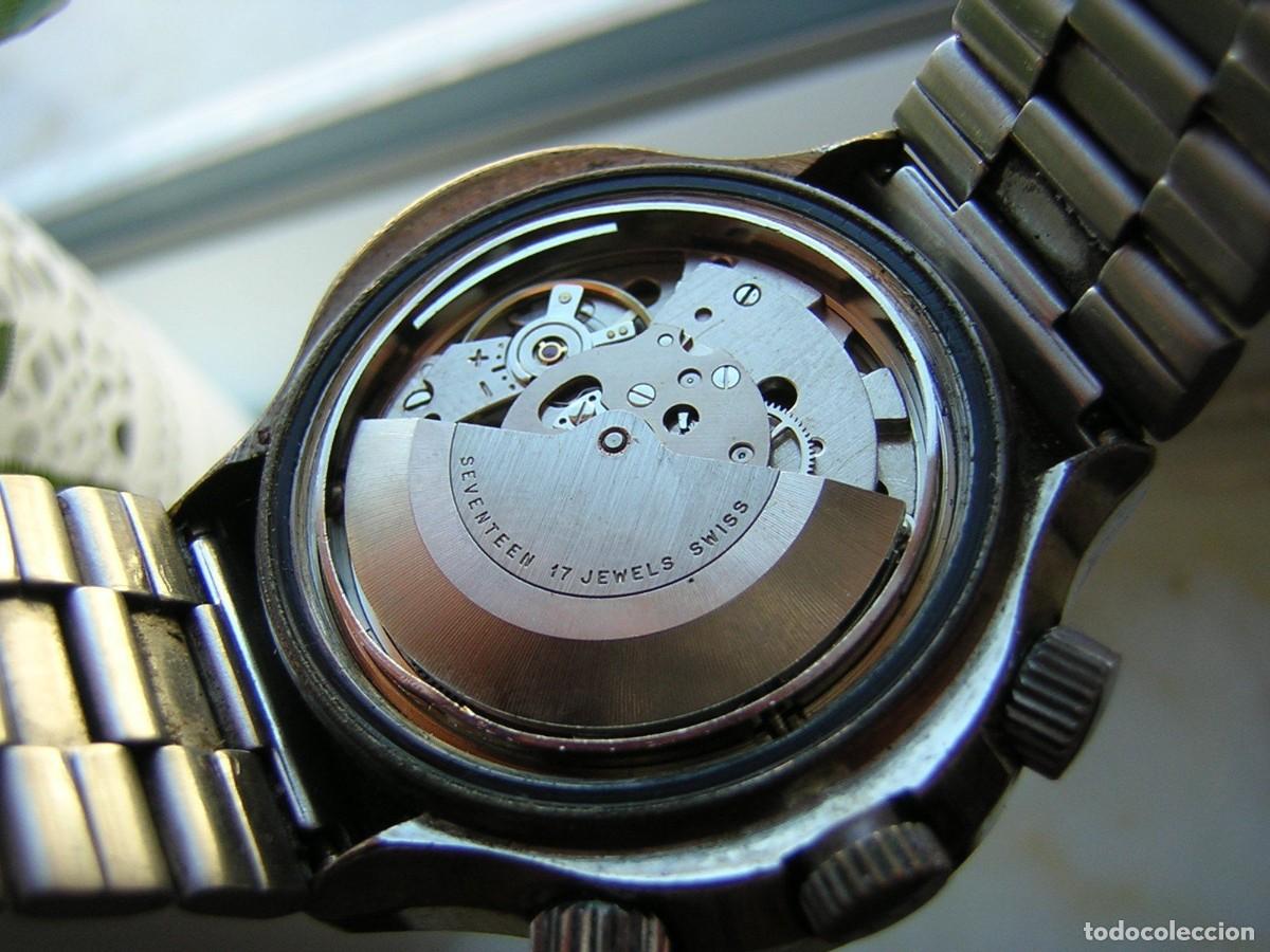Relojes autom&aacute;ticos: Reloj autom&aacute;tico suizo Dalil Monte Carlo 1970 - Foto 11