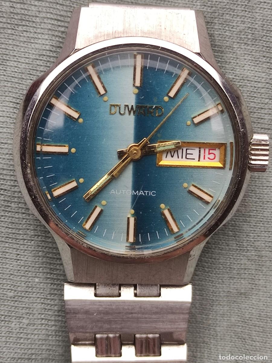 Relojes autom&aacute;ticos: Reloj Duward autom&aacute;tico antiguo