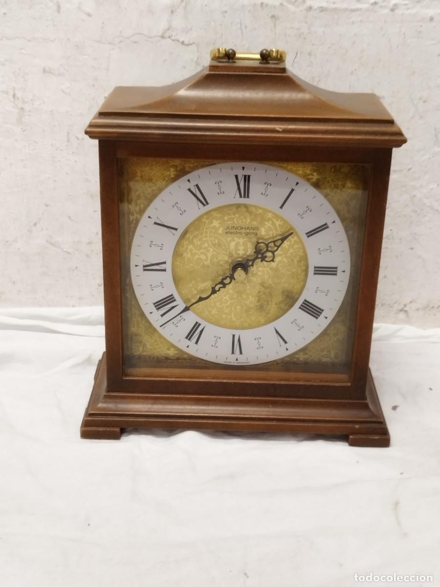 Relojes autom&aacute;ticos: Reloj de sobremesa Junghans electro gong. Sin probar.