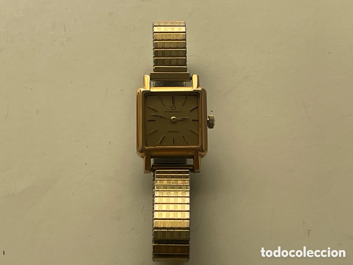 Relojes autom&aacute;ticos: Reloj Eterna-Matic autom&aacute;tico, esfera Sahida, 22 mm, sin cristal