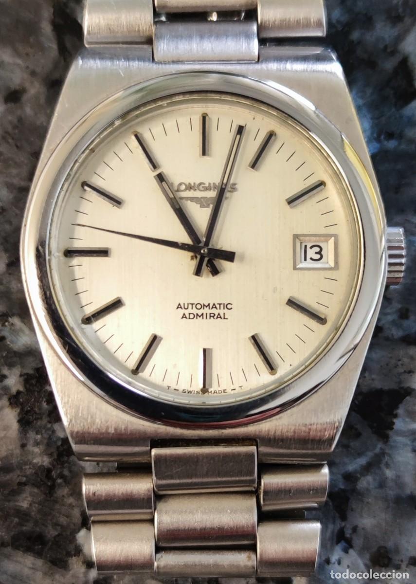 Relojes autom&aacute;ticos: Longines Admiral a&ntilde;os 60/70. Movimiento HF 431
