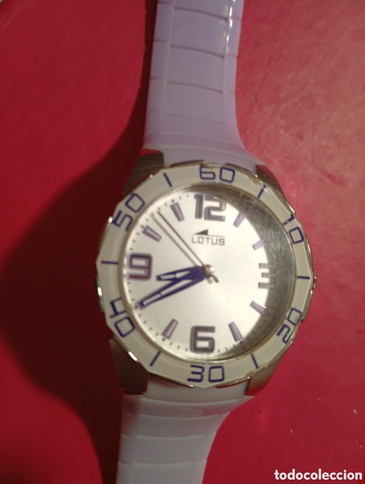 Relojes autom&aacute;ticos: Reloj Lotus con pila nueva funcionando - Foto 2