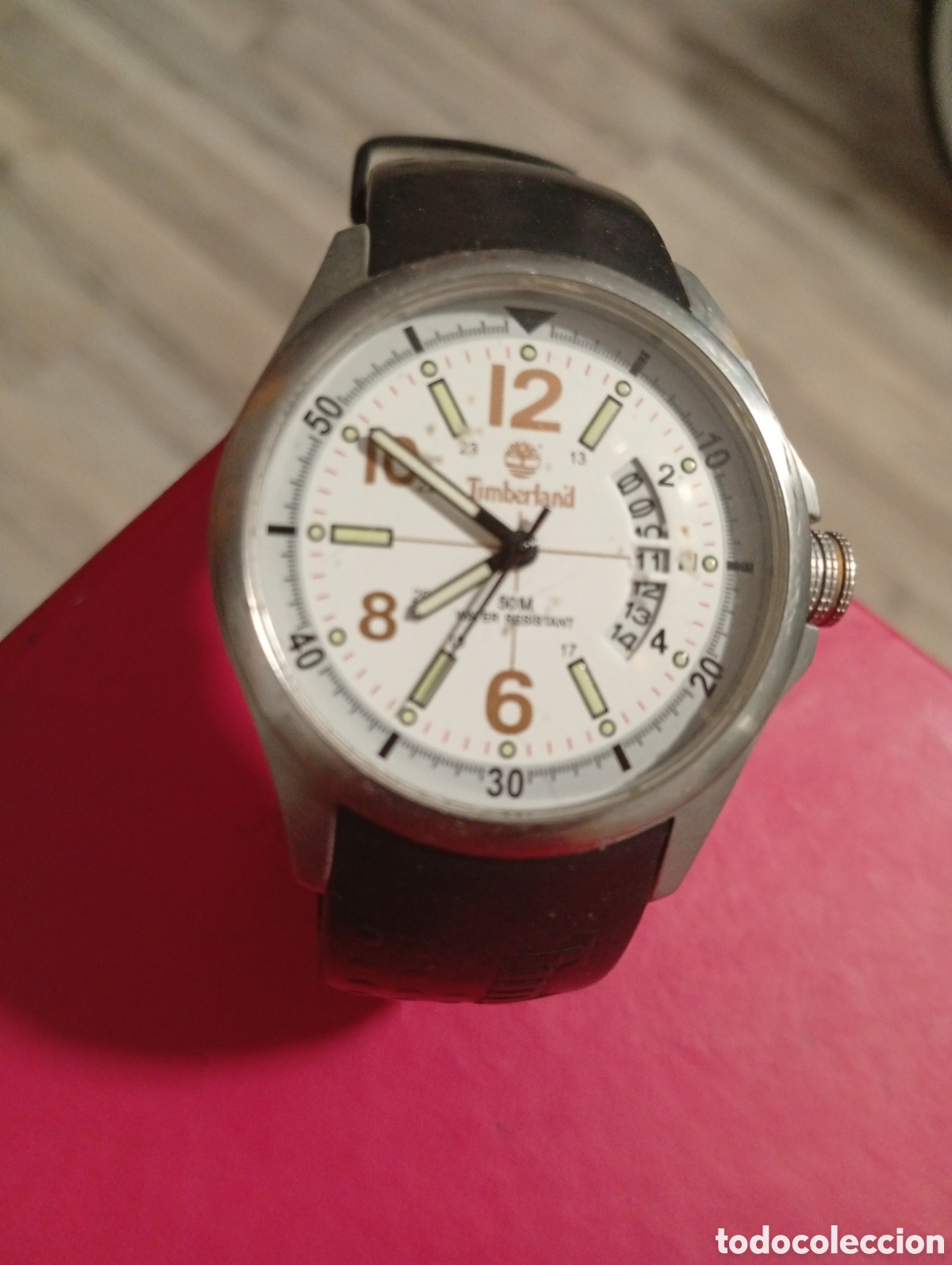 Relojes autom&aacute;ticos: Reloj Timberland con pila funcionando - Foto 2