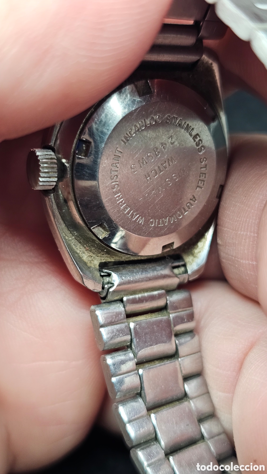 Relojes autom&aacute;ticos: Reloj Potens autom&aacute;tico, con esfera verde - Foto 4