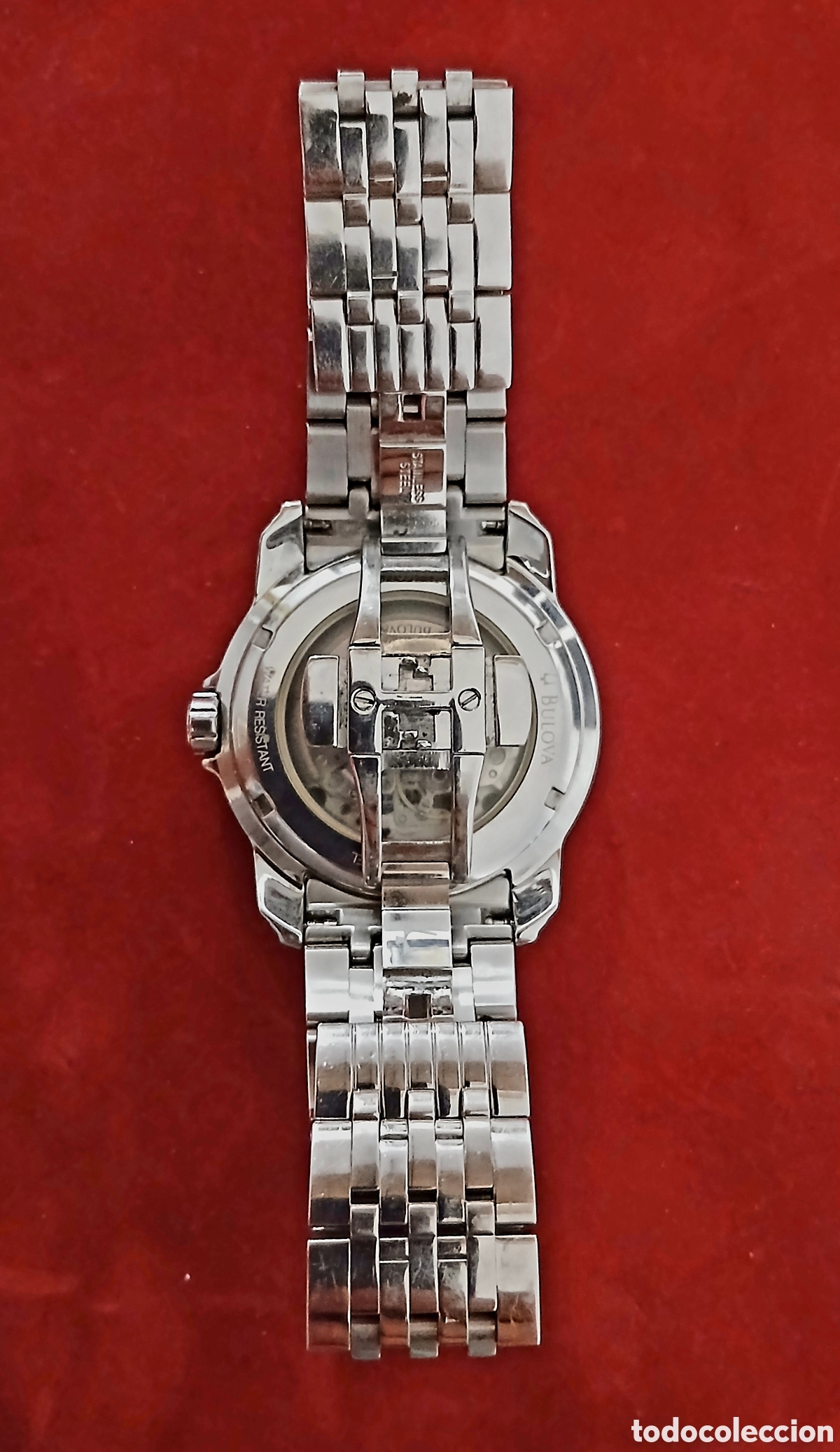 Relojes autom&aacute;ticos: Reloj Autom&aacute;tico Bulova Esfera Negra (Open Heart) - Foto 3