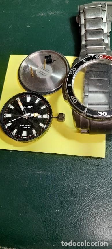 Relojes autom&aacute;ticos: Citzen CAB. solar ECO-DRIVER TITANIUM REVISAR Y ACUMULADOR