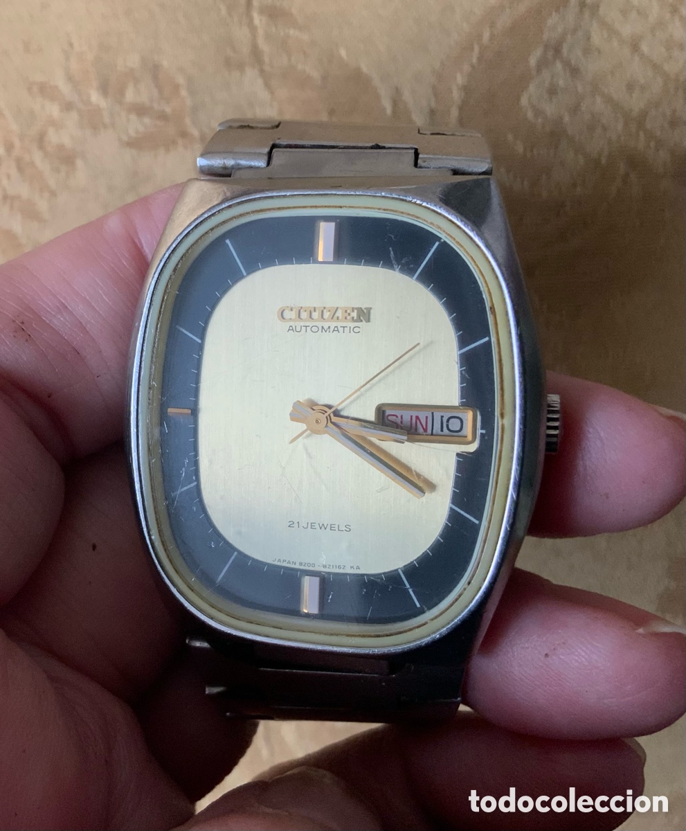 Relojes autom&aacute;ticos: CITIZEN AUTOM&Aacute;TICO A&Ntilde;OS 70 FUNCIONA