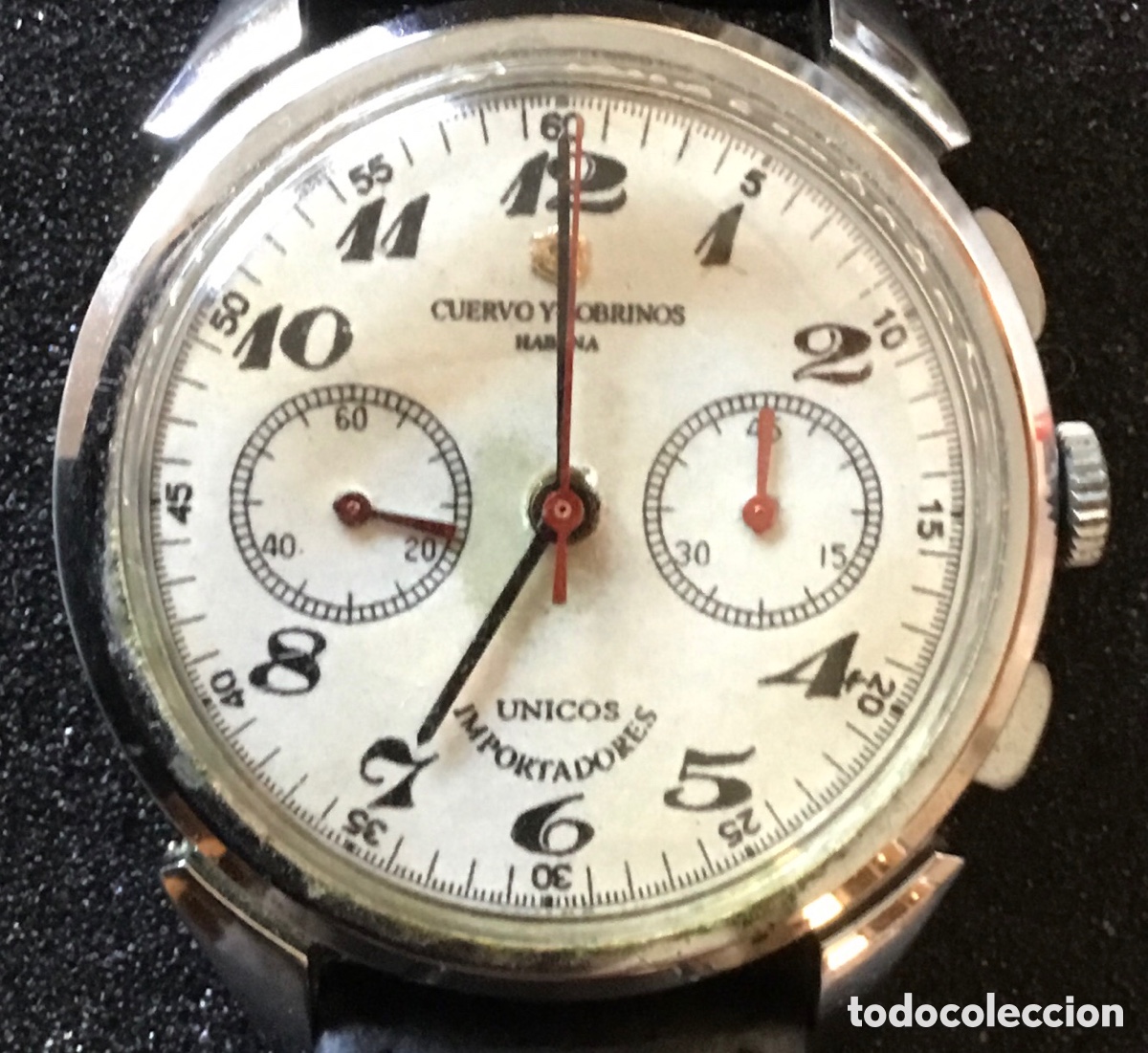 Relojes autom&aacute;ticos: Reloj Cuervo y Sobrinos - La Habana - a&ntilde;os 50
