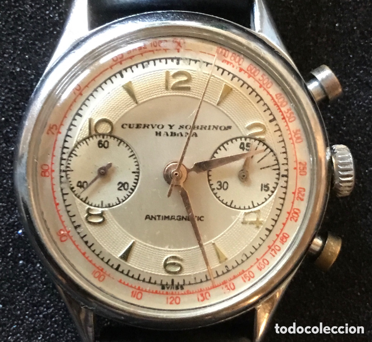 Relojes autom&aacute;ticos: Reloj Cuervo y Sobrinos - La Habana - a&ntilde;os 50