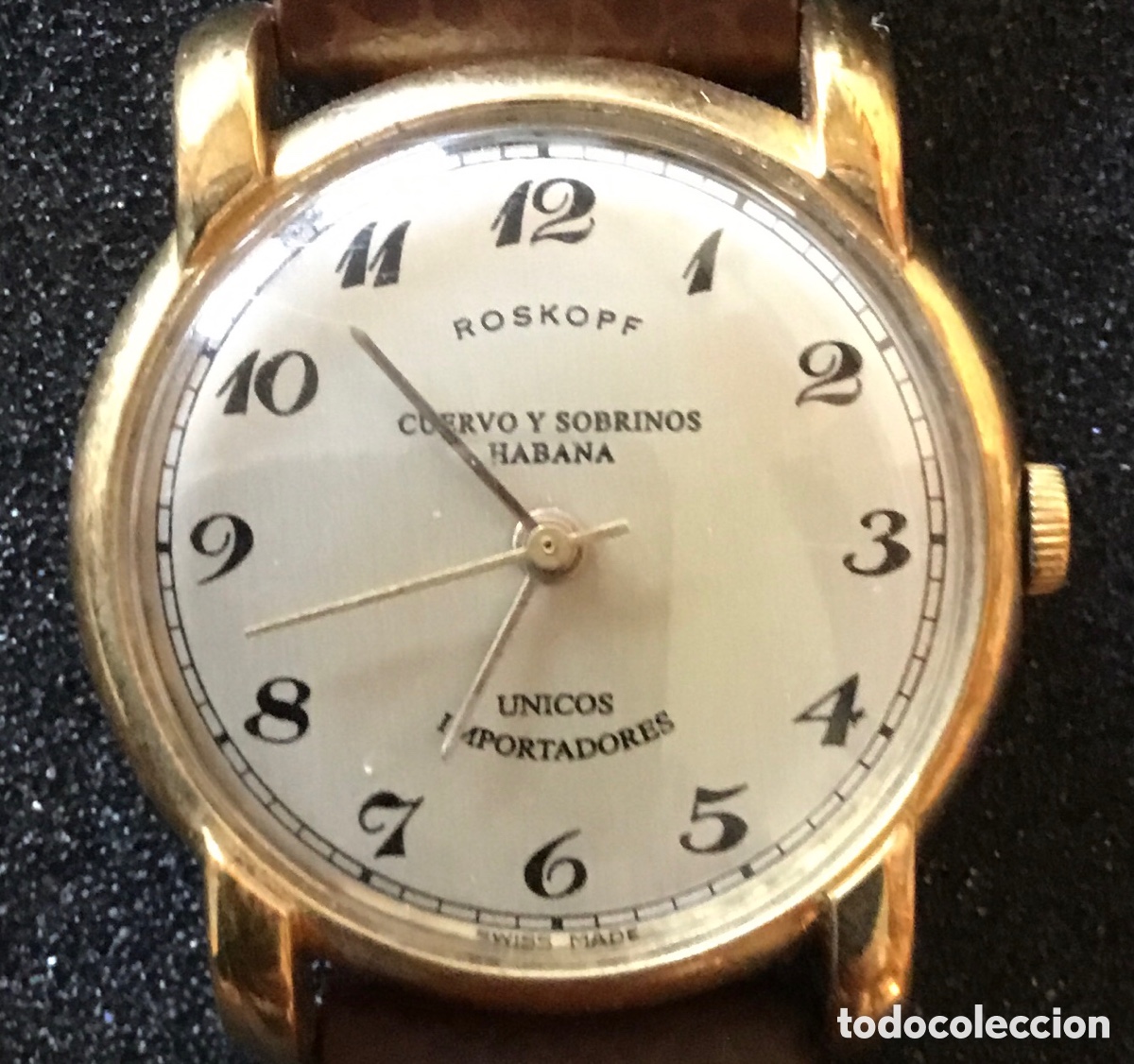 Relojes autom&aacute;ticos: Reloj Rosckopf - Cuervo y Sobrinos - La Habana - A&ntilde;os 40