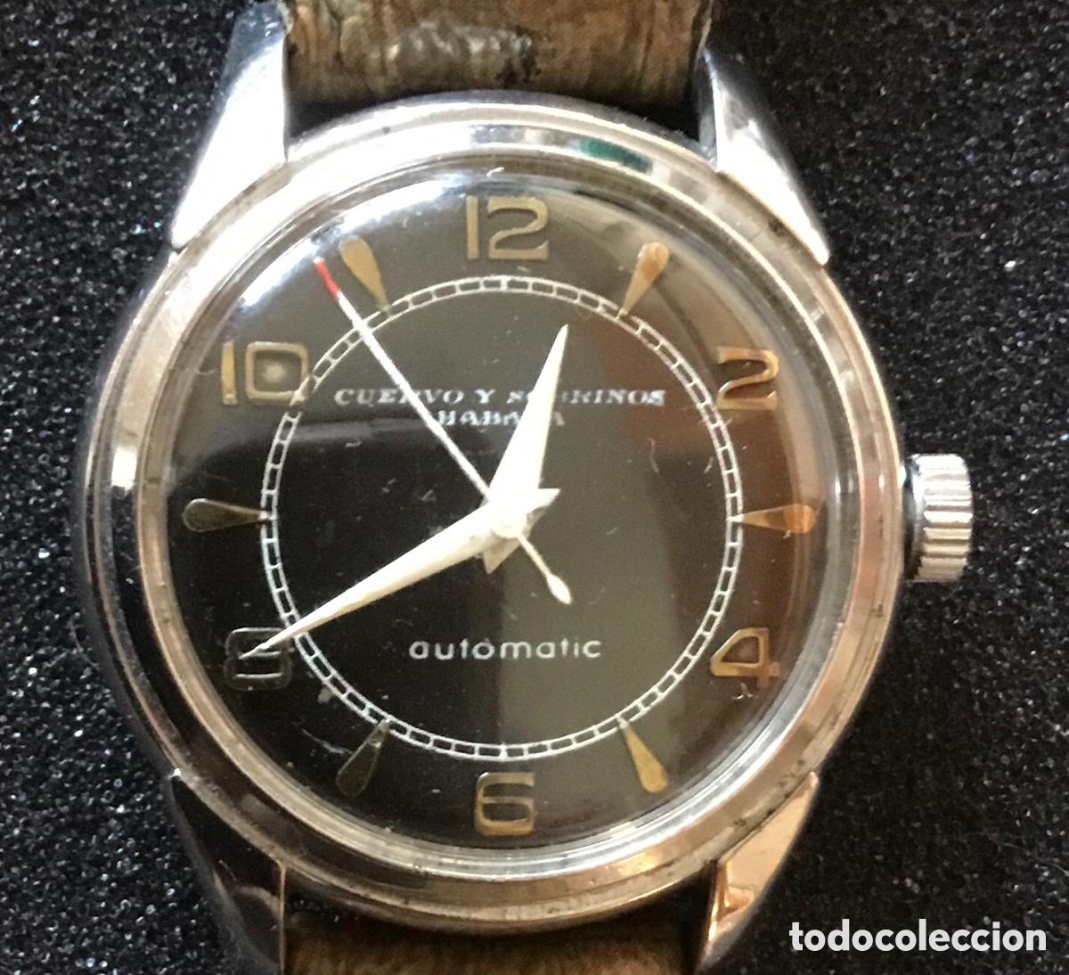 Relojes autom&aacute;ticos: Reloj Cuervo y Sobrinos - La Habana - a&ntilde;os 40-50