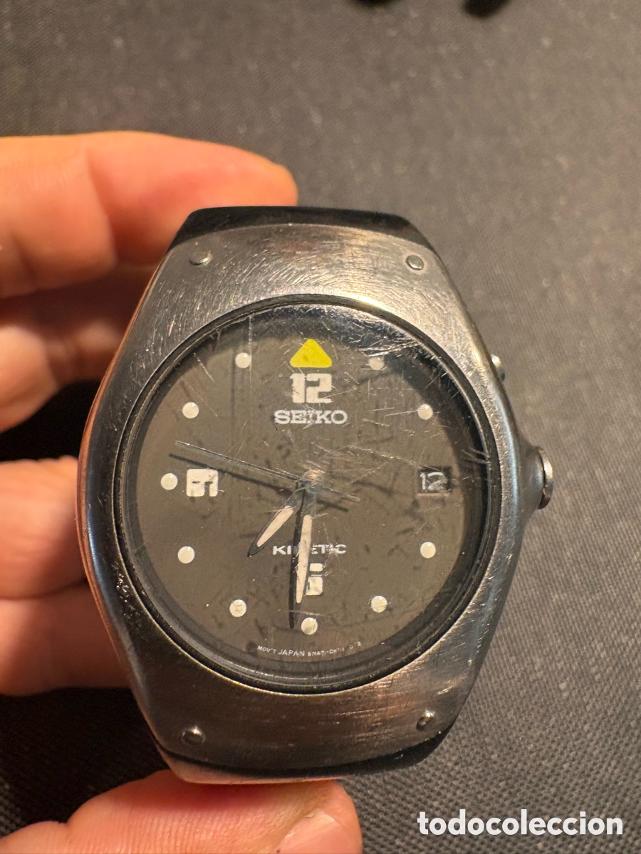 Automatik-Armbanduhren: Reloj SEIKO KINETIC ARCTURA vintage &ndash; Ref. 5M42-0E49 &ndash; A&ntilde;os 90 &ndash; Funciona