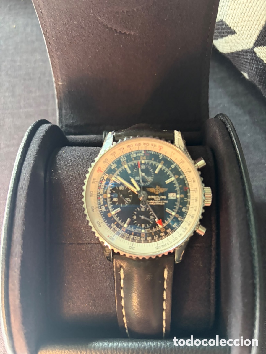 Relojes autom&aacute;ticos: BREITLING NAVITIMER WORLD A24322 &ndash; SIN ESTRENAR - Foto 4