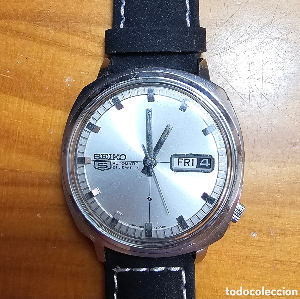 Relojes autom&aacute;ticos: Reloj Seiko 5 auto caballero funciona - Foto 4