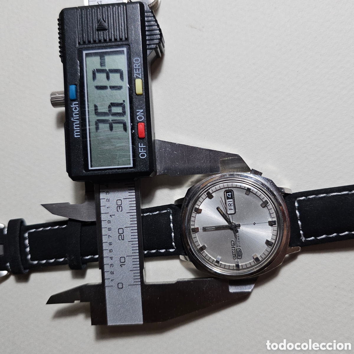 Relojes autom&aacute;ticos: Reloj Seiko 5 auto caballero funciona - Foto 10