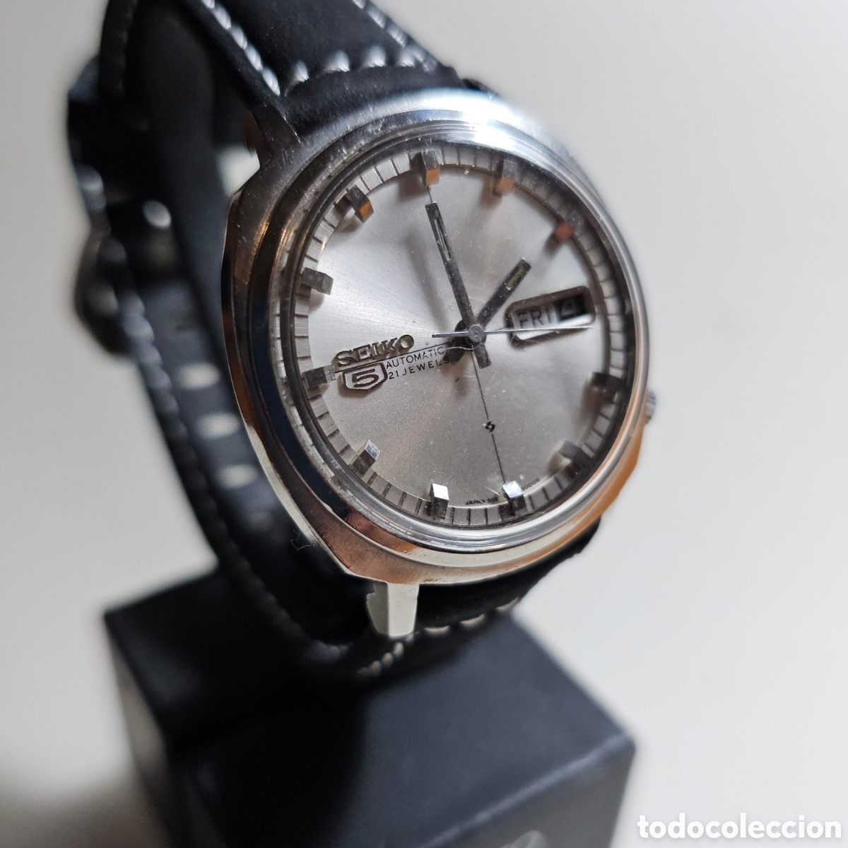 Relojes autom&aacute;ticos: Reloj Seiko 5 auto caballero funciona - Foto 2