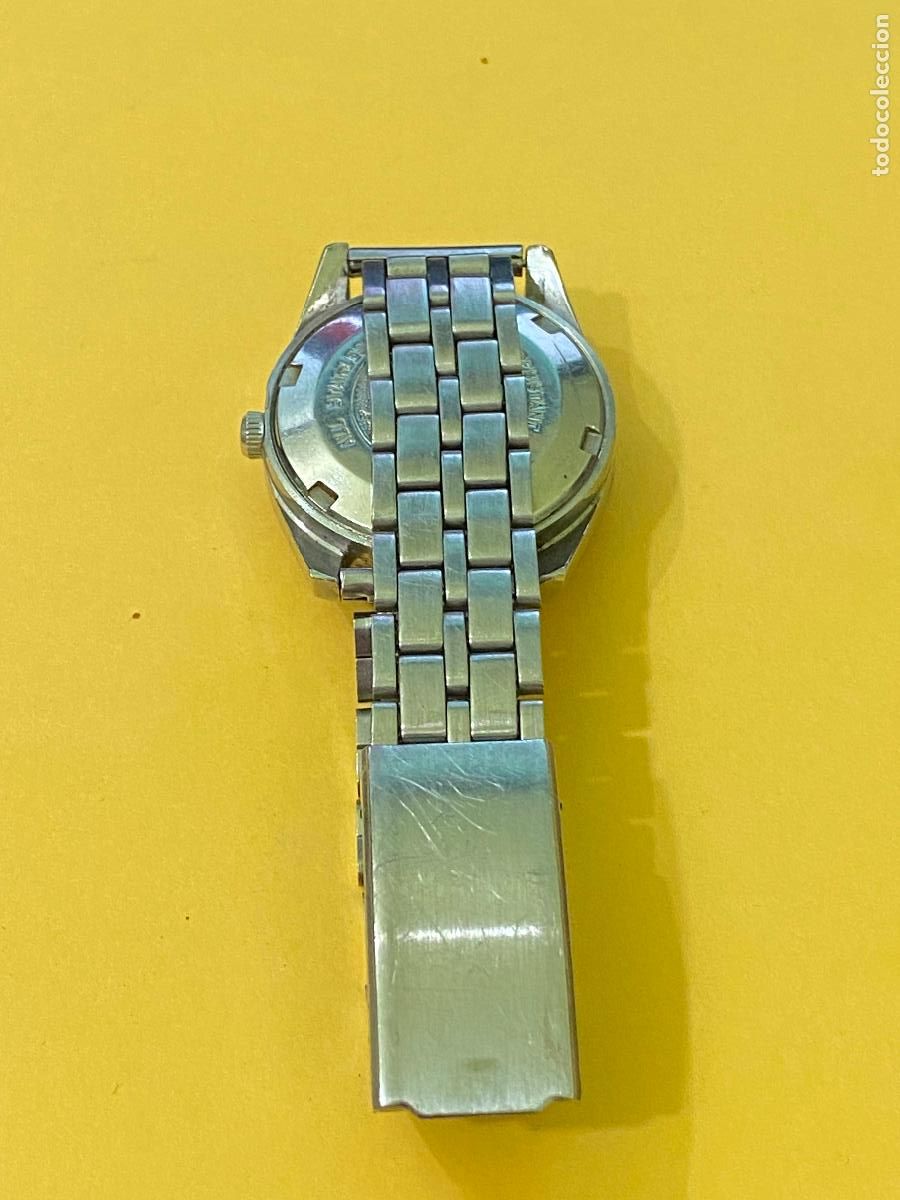 Relojes autom&aacute;ticos: RELOJ ORIENT AUTOM&Aacute;TICO 21 RUBIS ESFERA NEGRA - FUNCIONANDO - Foto 2
