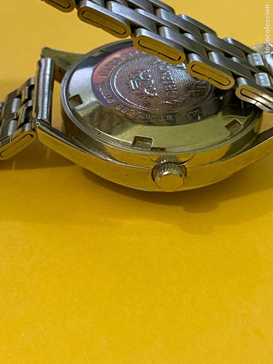 Relojes autom&aacute;ticos: RELOJ ORIENT AUTOM&Aacute;TICO 21 RUBIS ESFERA NEGRA - FUNCIONANDO - Foto 5