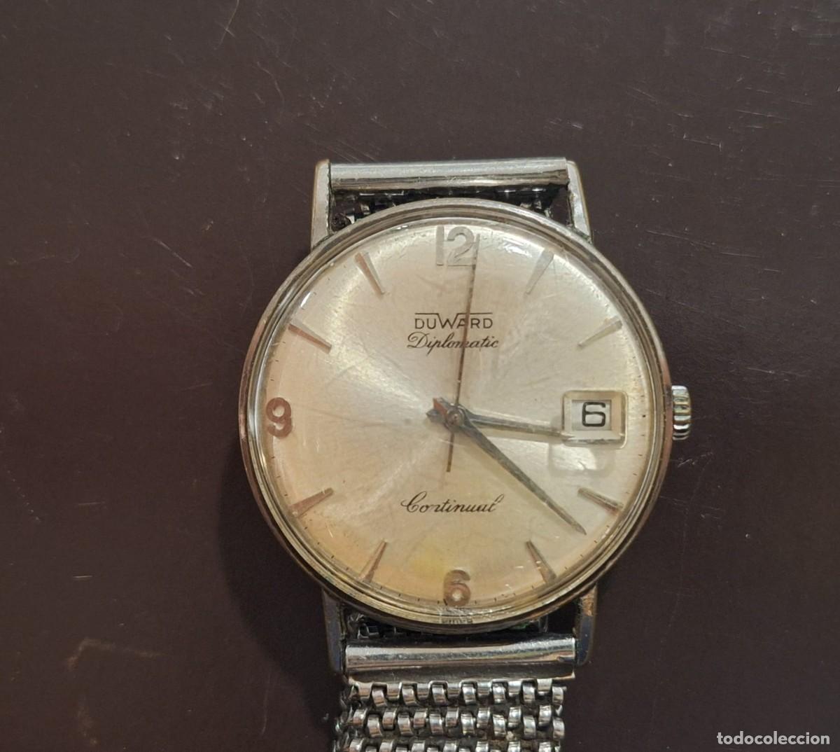 Relojes autom&aacute;ticos: RELOJ DUWARD CONTINUAL DIPLOMATIC 17 RUBIS AUTOM&Aacute;TICO - Foto 1