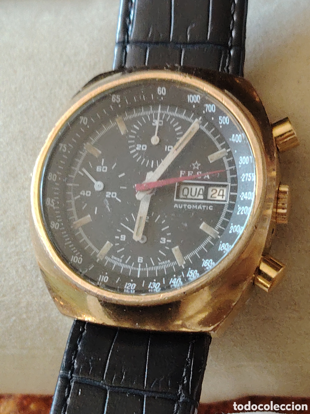 Relojes autom&aacute;ticos: Rel&oacute;gio cron&oacute;grafo automatic 3 comtadores - Foto 5