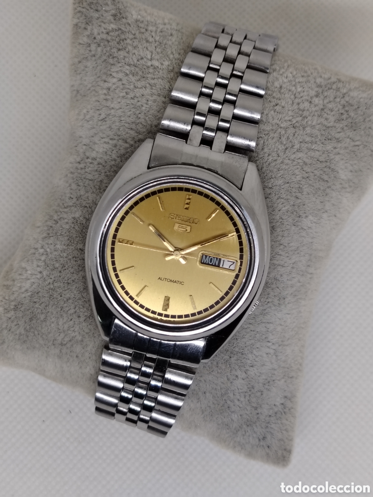 Relojes autom&aacute;ticos: Lote de 4 Seiko autom&aacute;ticos - Funcionando - Foto 4