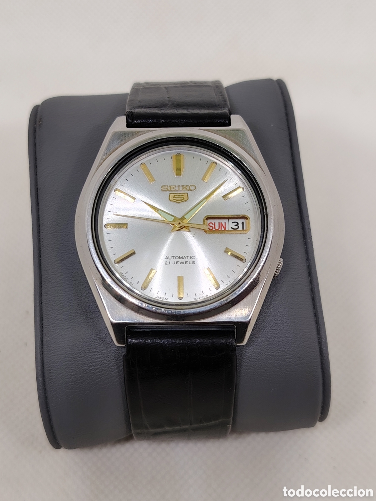 Relojes autom&aacute;ticos: Lote de 4 Seiko autom&aacute;ticos - Funcionando - Foto 9