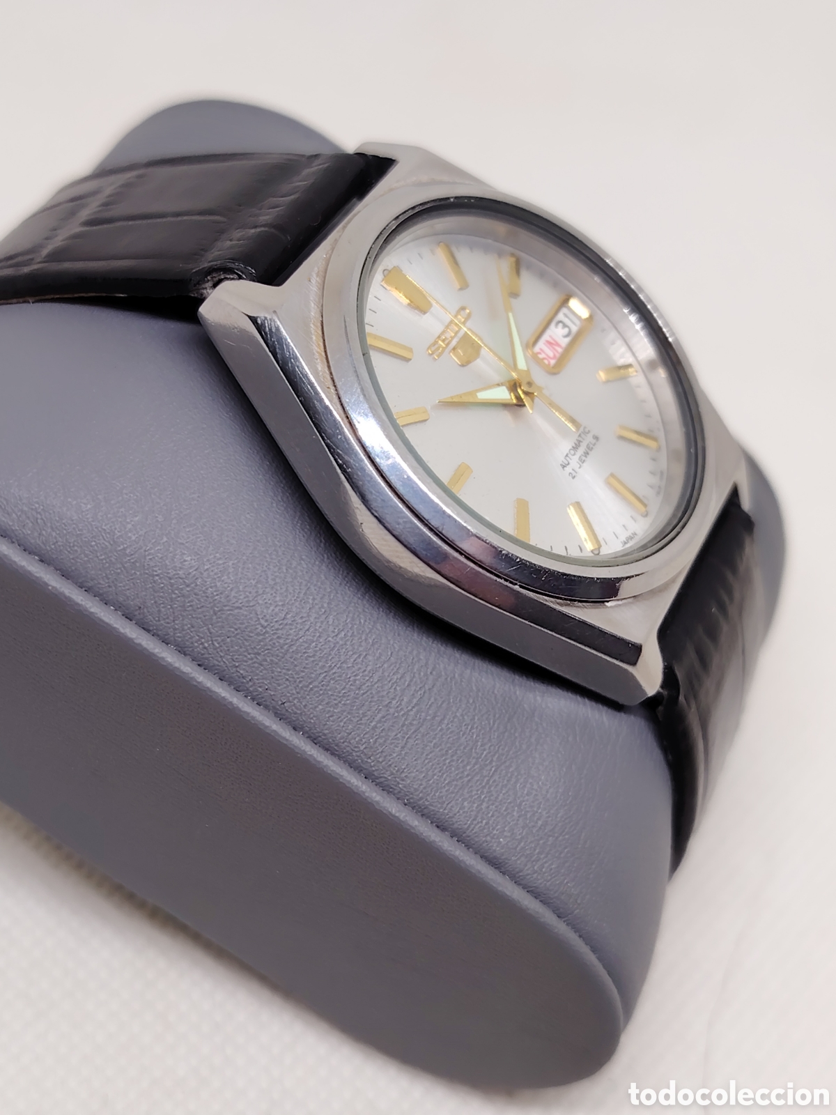 Relojes autom&aacute;ticos: Lote de 4 Seiko autom&aacute;ticos - Funcionando - Foto 10