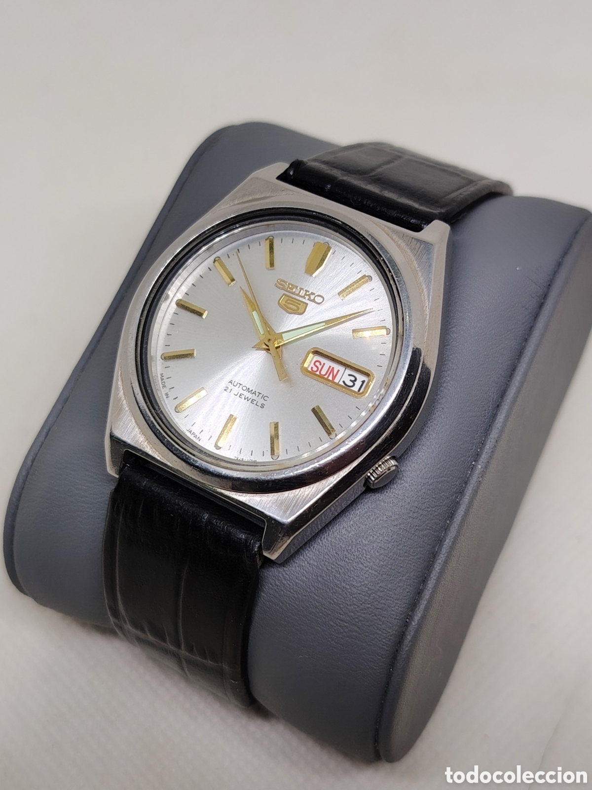 Relojes autom&aacute;ticos: Lote de 4 Seiko autom&aacute;ticos - Funcionando - Foto 11