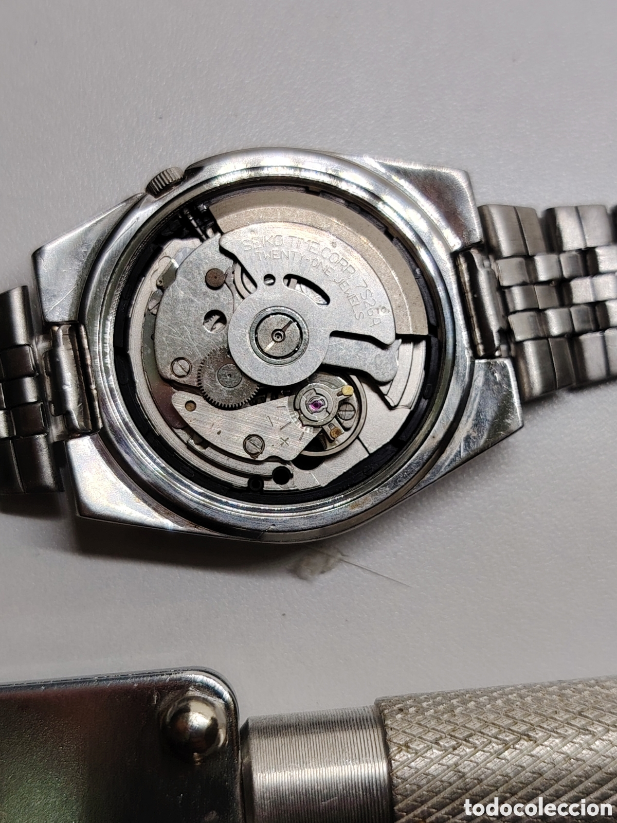 Relojes autom&aacute;ticos: Lote de 4 Seiko autom&aacute;ticos - Funcionando - Foto 27