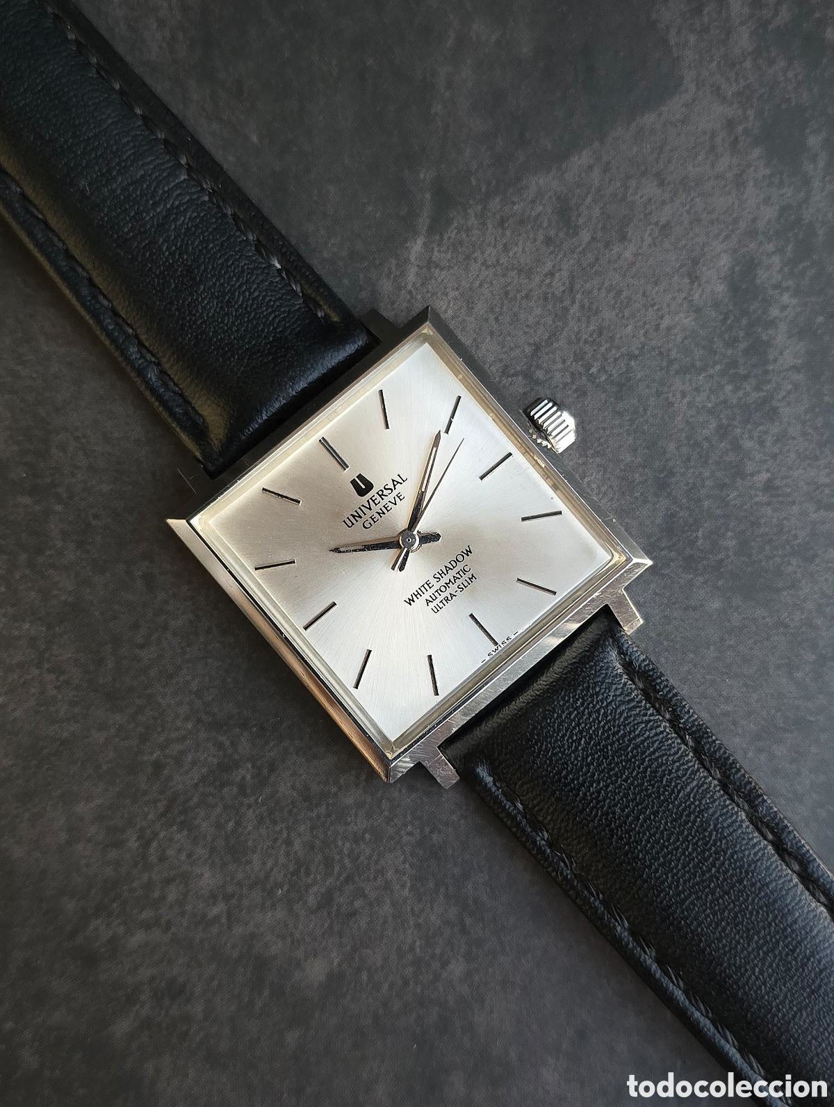 Relojes autom&aacute;ticos: Orologio automatico Universal Gen&egrave;ve White Super-Microtor White Shadow