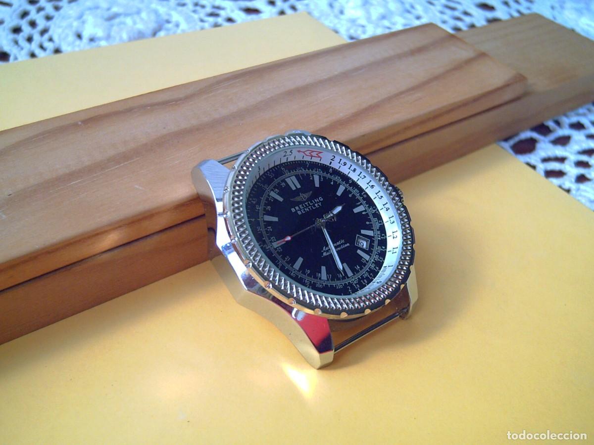 Relojes autom&aacute;ticos: Reloj autom&aacute;tico Breitling Bentley; creo funciona correctamente, x favor lean descripci&oacute;n.