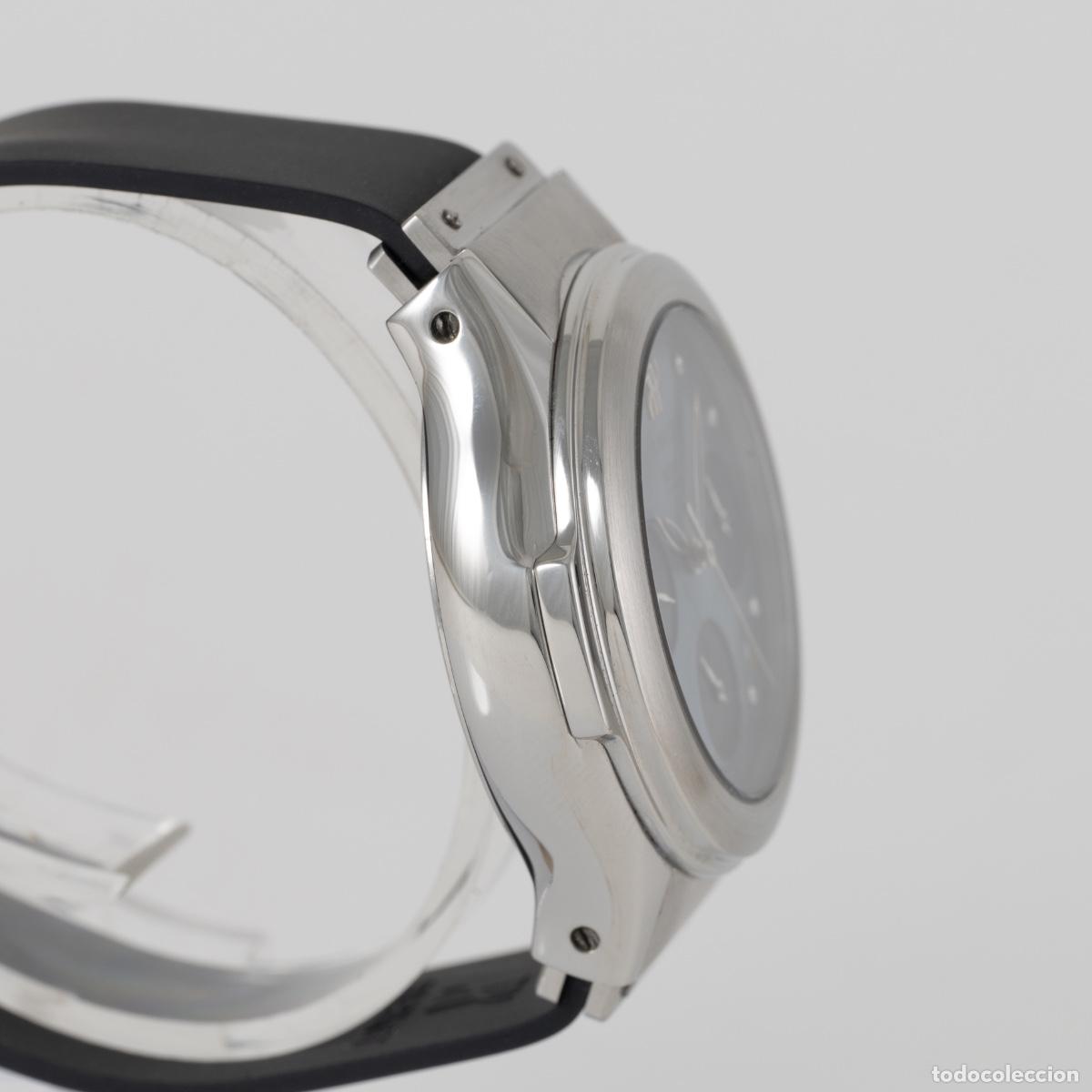 Relojes autom&aacute;ticos: Hublot MDM Automatic Chronograph Blue MOP Diamonds Ref: 1810.1 - Foto 5