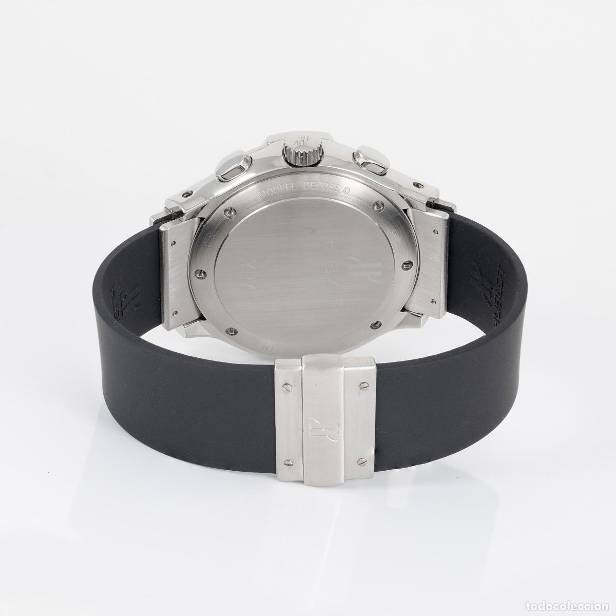 Relojes autom&aacute;ticos: Hublot MDM Automatic Chronograph Blue MOP Diamonds Ref: 1810.1 - Foto 11