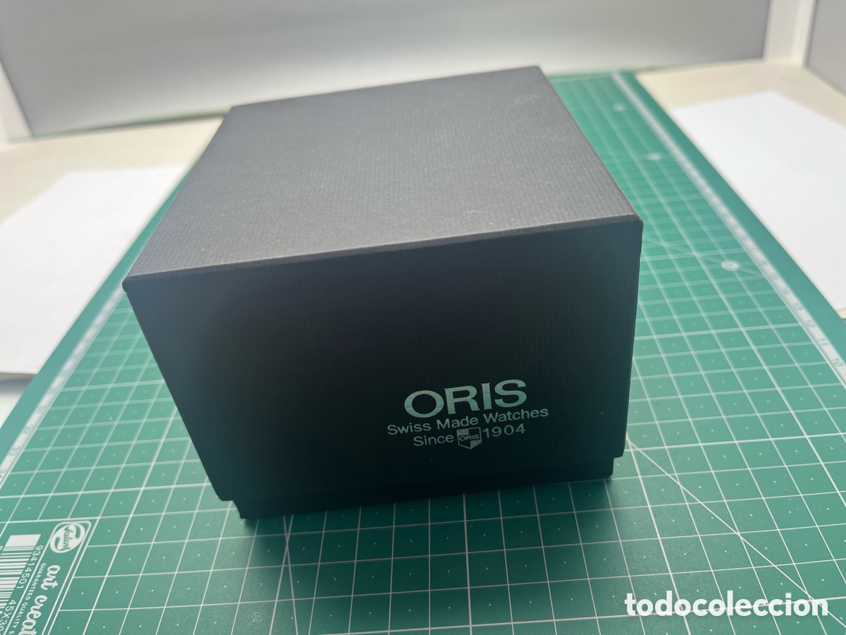 Relojes autom&aacute;ticos: ORIS caja estuche piel con documentaci&oacute;n