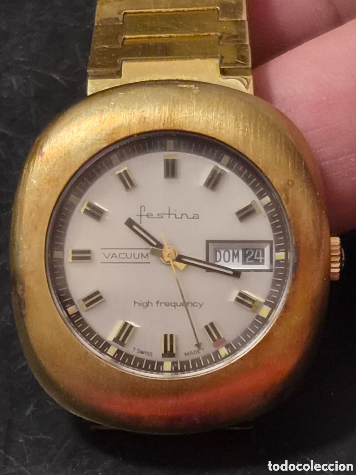 Relojes autom&aacute;ticos: ANTIGUO RELOJ FESTINA VACUUM ORIGINAL Y FUNCIONANDO