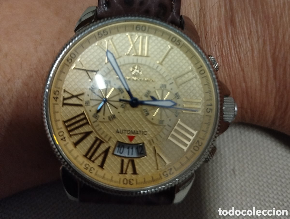 Relojes autom&aacute;ticos: Mathis Montabon MM-04 Classique Moderne Champagner