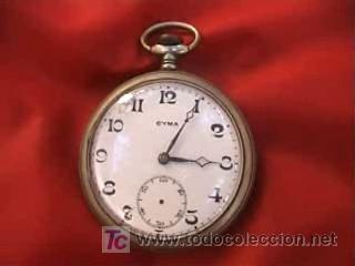 Relojes de bolsillo: CYMA 50MM EN FUNCIONAMIENTO - Foto 1