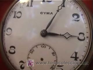 Relojes de bolsillo: CYMA 50MM EN FUNCIONAMIENTO - Foto 2