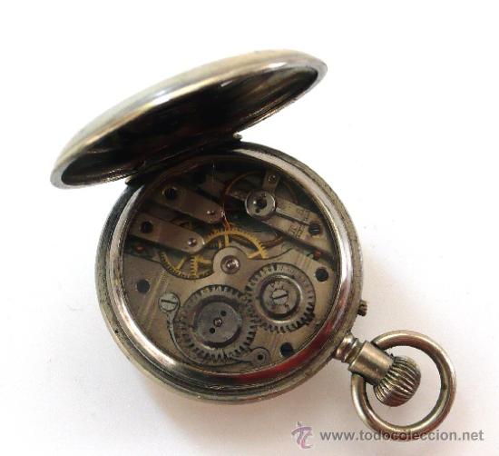 Relojes de bolsillo: RELOJ DE SE&Ntilde;ORA CON ESFERA ESMALTADA - Foto 4