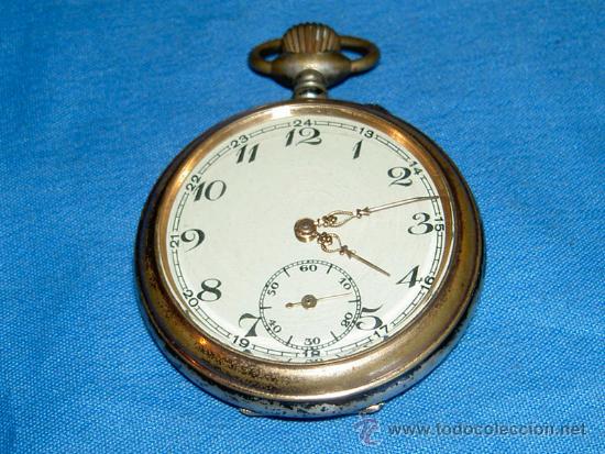 Relojes de bolsillo: ANTIGUO RELOJ DE BOLSILLO (08) - Foto 2