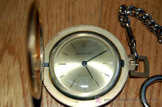 Relojes de bolsillo: RELOJ DE BOLSILLO THERMIDOR - FUNCIONANDO - Foto 1