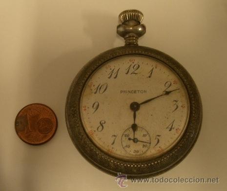 Relojes de bolsillo: Reloj de bolsillo PRINCETON, no funciona - Foto 1