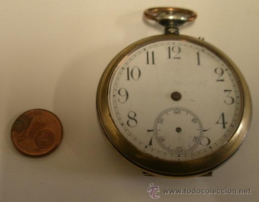 Relojes de bolsillo: Reloj de bolsillo, no funciona, incompleto - Foto 1