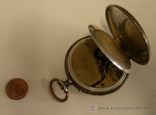 Relojes de bolsillo: Reloj de bolsillo, no funciona, incompleto - Foto 2