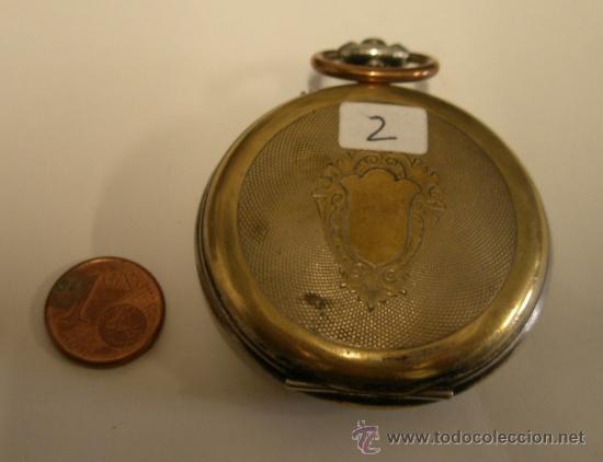 Relojes de bolsillo: Reloj de bolsillo, no funciona, incompleto - Foto 4