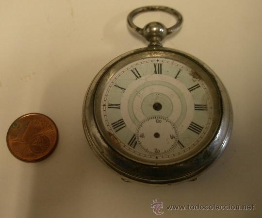 Relojes de bolsillo: Reloj de bolsillo, no funciona, incompleto - Foto 1